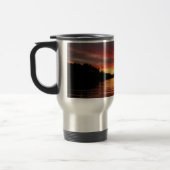 Goldene Sonnenuntergang-Reise-Tasse Reisebecher (Links)