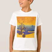 Goldene Sonnenuntergänge T-Shirt (Vorderseite)