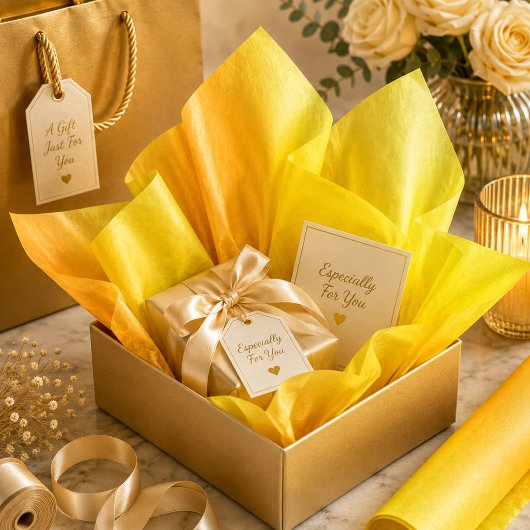Goldene Sonnenwende Seidenpapier