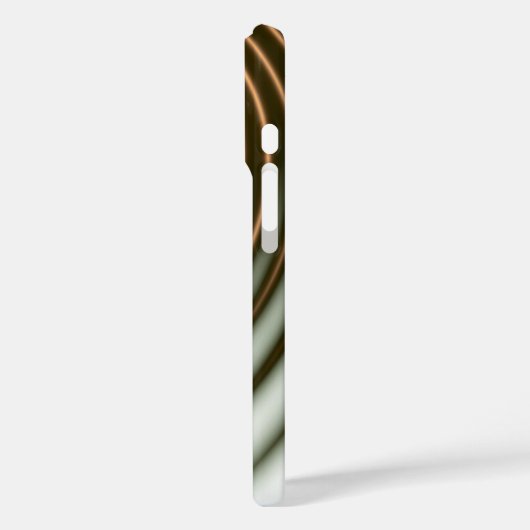 Goldene Spin Case-Mate iPhone Hülle (Rückseite / Links)