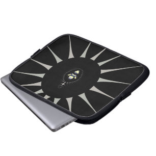 Goldene Spinne Laptopschutzhülle