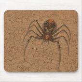 Goldene Spinne Mousepad (Vorne)