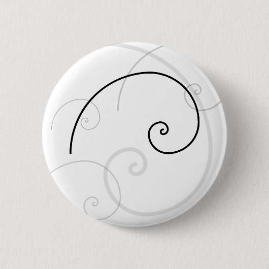Goldene Spirale Button (Vorderseite)