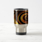 Goldene Spirale - Maßgeschneidert Reisebecher (Mittel)