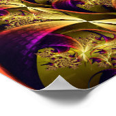Goldene Spirale Poster (Ecke)