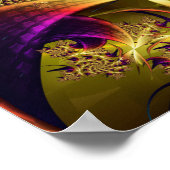 Goldene Spirale Poster (Ecke)