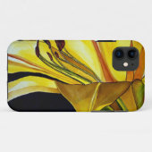 Goldene Splendor-Lilie Originelle Kunst Case-Mate iPhone Hülle (Rückseite (Horizontal))