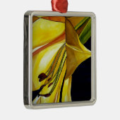 Goldene Splendor-Lilie Originelle Kunst Ornament Aus Metall (Rechts)