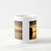 Goldene Spritzen-Kaffee-Tasse Kaffeetasse (Mittel)