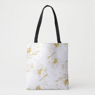 Goldene Spritzer Textur. Pinselstrich Designelemen Tasche