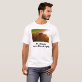 Goldene Stadt Mt. Shasta des Lichtes T-Shirt (Vorne ganz)