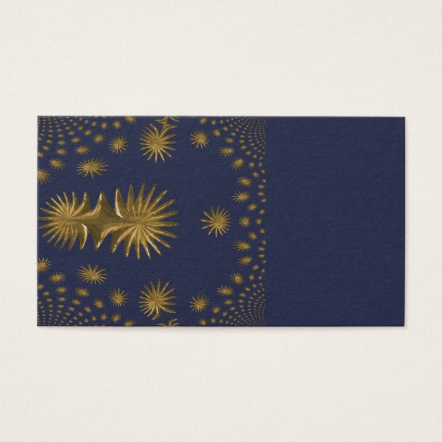 Goldene Stars aus Fraktal (Vorderseite)