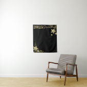 Goldene Sterne Abschluss Hintergrund Wandteppich (Beispiel)