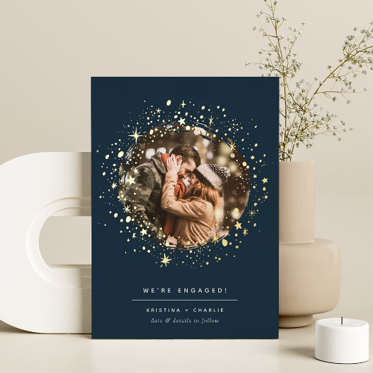 Goldene Sterne | Ankündigung der Verlobung von Fot