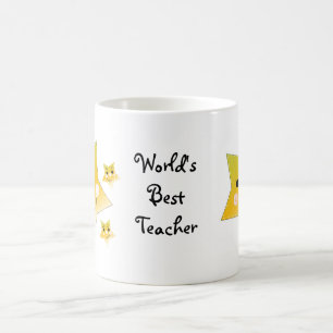 Goldene Sterne - Die beste Tasse für Lehrer der We
