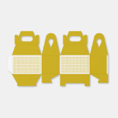 Goldene Sterne, eleganter Chic und modernes Muster Geschenkschachtel (Ungefaltet)