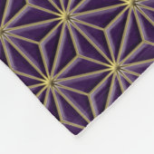 goldene Sterne Fleecedecke (Ecke)