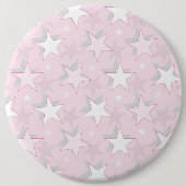 Goldene Sterne Muster 1 Button (Vorderseite)
