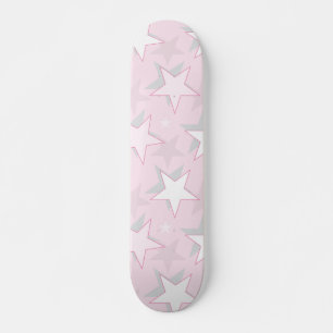 Goldene Sterne Muster 1 Skateboard
