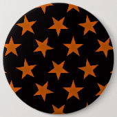 Goldene Sterne Muster 5 Button (Vorderseite)