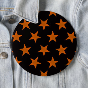 Goldene Sterne Muster 5 Button