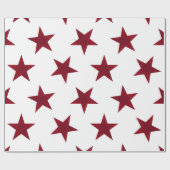 Goldene Sterne Muster 7 Geschenkpapier (Flach)