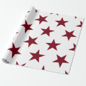 Goldene Sterne Muster 7 Geschenkpapier (Ungerollt)