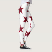 Goldene Sterne Muster 7 Leggings (Rechts)