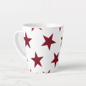 Goldene Sterne Muster 7 Milchtasse (Linke Ecke)