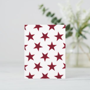 Goldene Sterne Muster 7 Postkarte