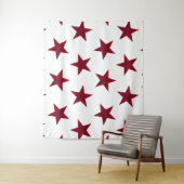 Goldene Sterne Muster 7 Wandteppich (Beispiel)