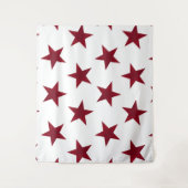 Goldene Sterne Muster 7 Wandteppich (Vorderseite)