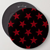 Goldene Sterne Muster 8 Button (Vorne & Hinten)
