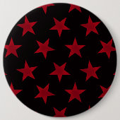 Goldene Sterne Muster 8 Button (Vorderseite)
