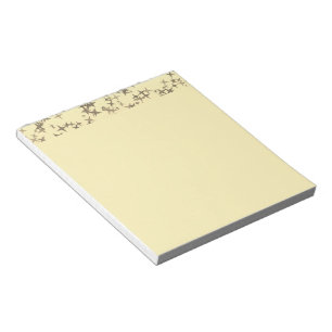 Goldene Sterne Notizblock