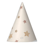 Goldene Sterne Partyhütchen (Links)