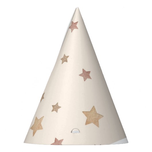 Goldene Sterne Partyhütchen (Links)