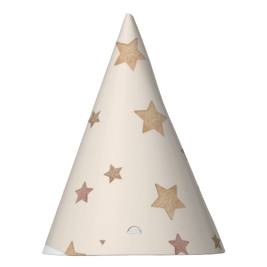 Goldene Sterne Partyhütchen (Rechts)