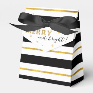 Goldene Sterne - Schlichte und helle Gefälligkeits Geschenkschachtel