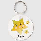 Goldene Sterne Schlüsselanhänger (Vorderseite)