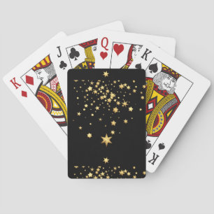 Goldene Sterne Spielkarten
