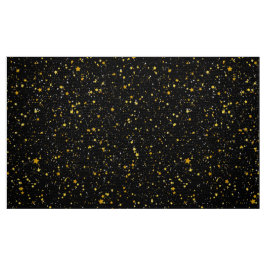 Goldene Sterne Stoff