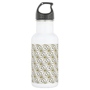 goldene Sterne Trinkflasche