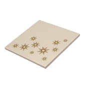 Goldene Sternexplosion des Mittelalters Fliese (Seite)
