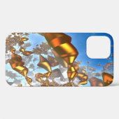 Goldene Stifte Case-Mate iPhone Hülle (Rückseite (Horizontal))