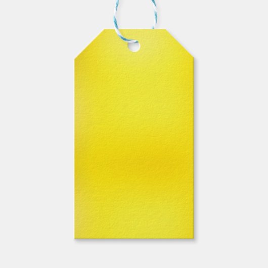 Goldene Stille Geschenkanhänger (Vorderseite)