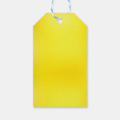 Goldene Stille Geschenkanhänger (Rückseite)