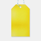 Goldene Stille Geschenkanhänger (Rückseite)