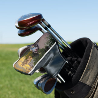 Goldene Stille Golf-Schutzhülle – Anpassbar Golf Headcover