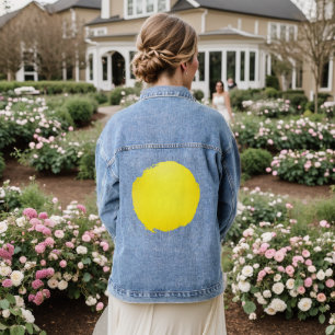Goldene Stille Jeansjacke